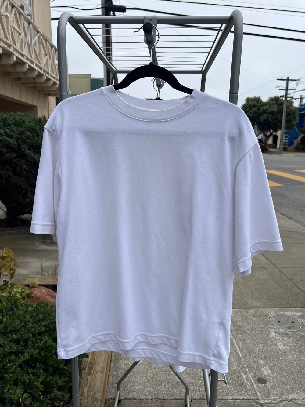 Uniqlo AIRism Cotton Oversized T-Shirt